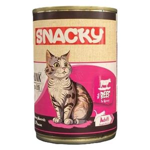  Snacky Beef Chunks in Gravy Cat Food - 400g 