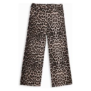  بنطال فتيات تويل قطني بطبعة فهد - 7 سنوات 