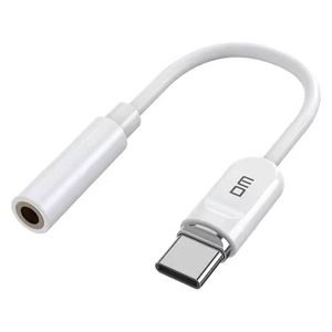  DM DM-AD026 - Type-C to 3.5mm Audio Adapter - White 
