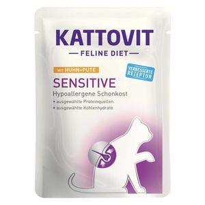 Kattovit Sensitive Chicken & Turkey Cat Food - 85g
