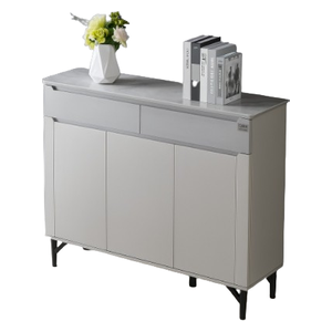  صدف دولاب احذية - ابيض 