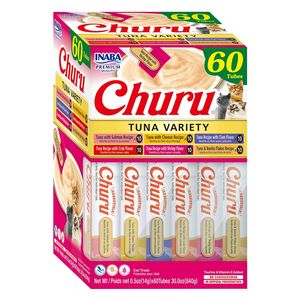  Churu Tuna Varieties Cat Snack - 60 Pieces 