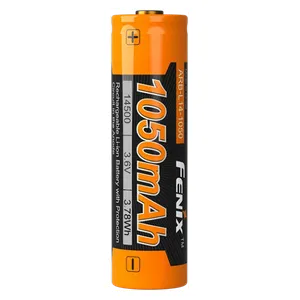  Fenix ARB-L14-1050 - 14500 Li-ion Rechargeable Battery - 1050mAh - Orange 