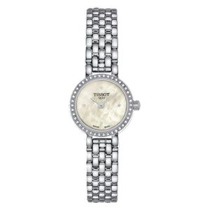 Tissot Watch T1400096111600 For Women - Analog Display, Stainless Steel Band - Silver