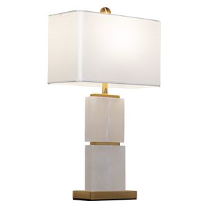  صدف مصباح طاولة - S458 - ابيض 