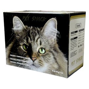 Faenbei Chicken with Rabbit & Mussels Cat Food - 12 Pieces