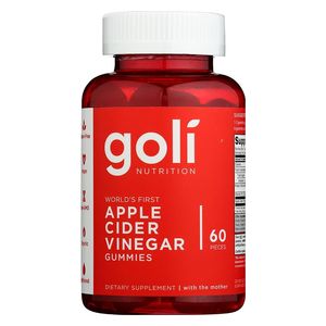 Goli Nutrition Apple Cider Vinegar Gummies - 60 gummies