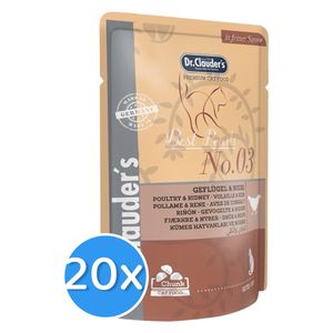 Dr.Clauder Poultry & Kidney Cat Food - 20 pieces