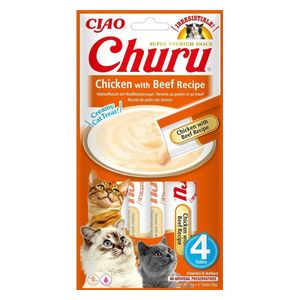 Churu Chicken & Beef Recipe Cat Snack - 56g