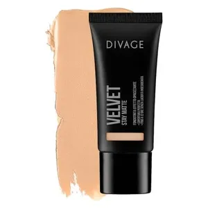  Divage Velvet Mat Effect Foundation, For All Skin Types - 03 Matt Sand 