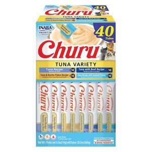  Churu Tuna Varieties Cat Snack - 40 Pieces 