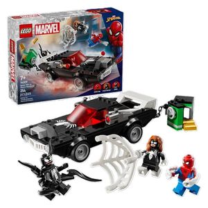  ليغو لعبة سيارة سبايدر مان ضد فينوم ماسل من مارفل - 254 قطعة 