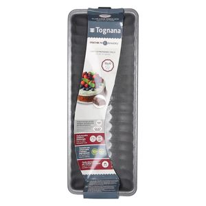  Tognana yb44132prba - Premium Bakery Wavy Plum Cake Mould - 30x10 cm - Grey 