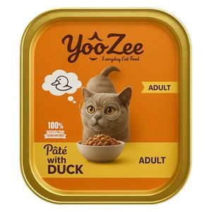 YooZee Duck With Pâté Adult Cat Food - 100g