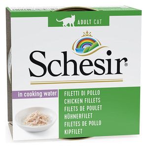 Schesir Chicken Fillets in Cooking Water Cat Food - 85g