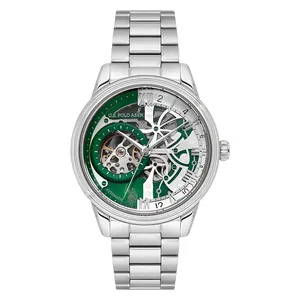 ساعة .يو.اس. بولو اسن للرجال USPA1112-03 - عرض بعقارب, سوار من الستانلس ستيل - سلفر