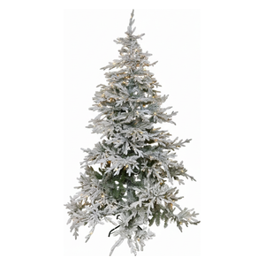  شجرة كرسمس ثلجية بانارة - 210 سم 