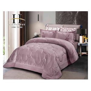 Highcrest Winter Comforter Set, Double , 260 x 240 cm - 6 Piece - Lavendar