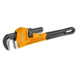  Ingco HPW0810 - Industrial Adjustable Pipe Wrench - 10 inch - Light Orange 
