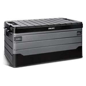  Deli Tools DL884160 - Foldable Storage Box - 60L - Black 
