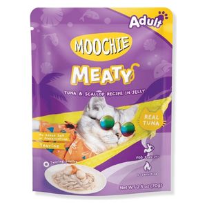 MOOCHIE Tuna & Scallop Cat Food - 70g
