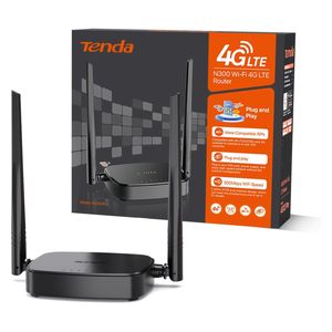  Tenda 4G03-pro - N300 Wi-Fi 4G LTE Router - Black 