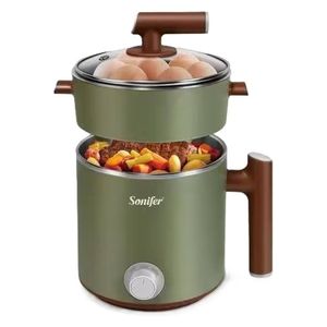  سونيفر قدر كهربائي متعدد الوظائف - 1.2 لتر - SF-1505 - أخضر يشمي 