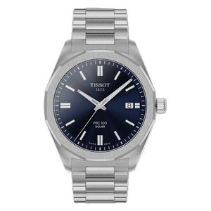  ساعة تيسوت للرجال T1514221104100 - عرض بعقارب, سوار من الستانلس ستيل - سلفر 