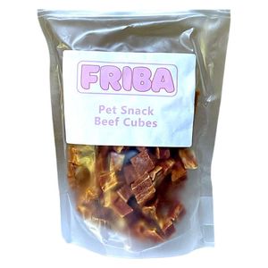  Friba Beef Cubes Dog Snack - 200g 