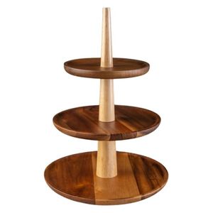  3 layers Serving Stand - Wood 