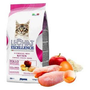  Lechat Excellence Kitten Chicken Dry Cat Food - 1.5kg 