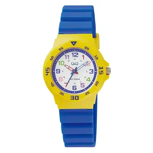 Q&Q Watch VR19J011Y For Kids - Analog Display, Resin Band - Blue