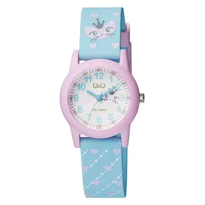 Q&Q Watch VR99J007Y For Kids - Analog Display, Resin Band - Blue