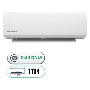  Hisense QAS-12CFKA - Wall-mounted Split AC - 1 Ton - Wi-Fi - Cool Only - White 