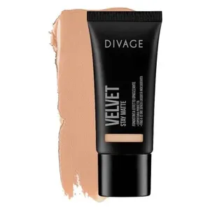  Divage Velvet Mat Effect Foundation, For All Skin Types - 04 Matt Dark Sand 