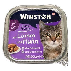  وینستون طعام للقطط بنكهة لحم الخروف والدجاج - 100 غم 