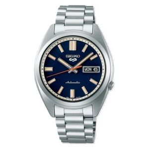  ساعة سيكو للرجال SRPK87K1 - عرض بعقارب, سوار من الستانلس ستيل - سلفر 