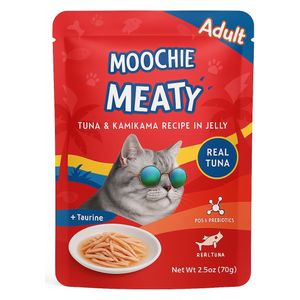 MOOCHIE Tuna & Kanikama Cat Food - 70g
