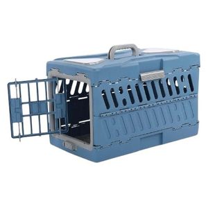 صندوق نقل حيوانات أليفة - أزرق