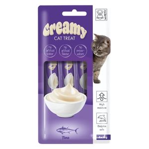  Creamy Tuna Cat Snack - 4 Pieces 