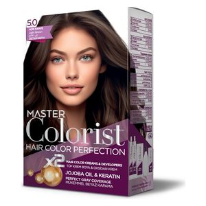  Master Colorest Hair Colour, 5.0 - Light Brown 