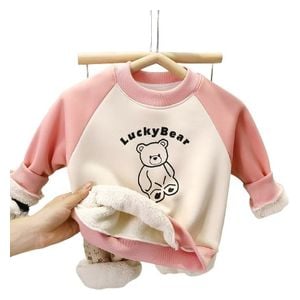  سويت شيرت لاكي بير للبنات - 1-2 سنوات 