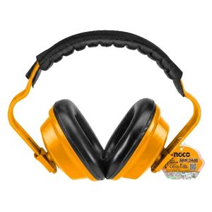  Ingco HEM01 - Soundproof Ear Muffs - 24dB NRR - Yellow 