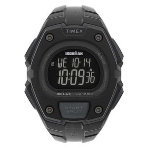 Timex Watch TW5M48600 For Men - Digital Display, Rubber Band - Black
