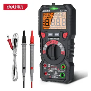  Deli DL334303 - Professional Digital Multimeter - 5999 Count - Black 
