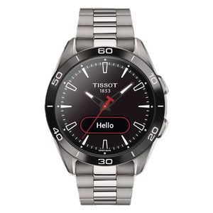 Tissot Watch T1534204405100 For Men - Analog Display, Stainless Steel Band - Silver