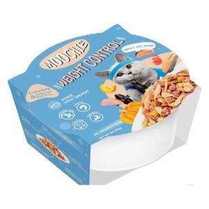 MOOCHIE Mince With Salmon Weight Control Cat Food - 85g 