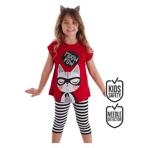  طقم تونيك وبنطال ضيق من ميو بو جيرل - 5 سنوات 