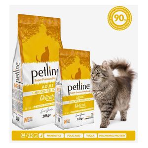  Petline Adult Chicken Cat Food - 1.5kg 