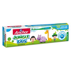  Anchor Jungle Kids Toothpaste With Toothbrush - 50g 